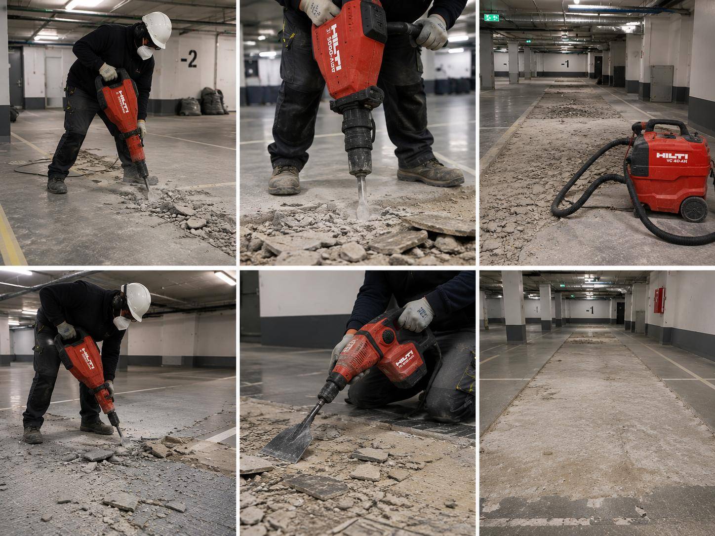 Stemm- und Abbrucharbeiten Praxisbild